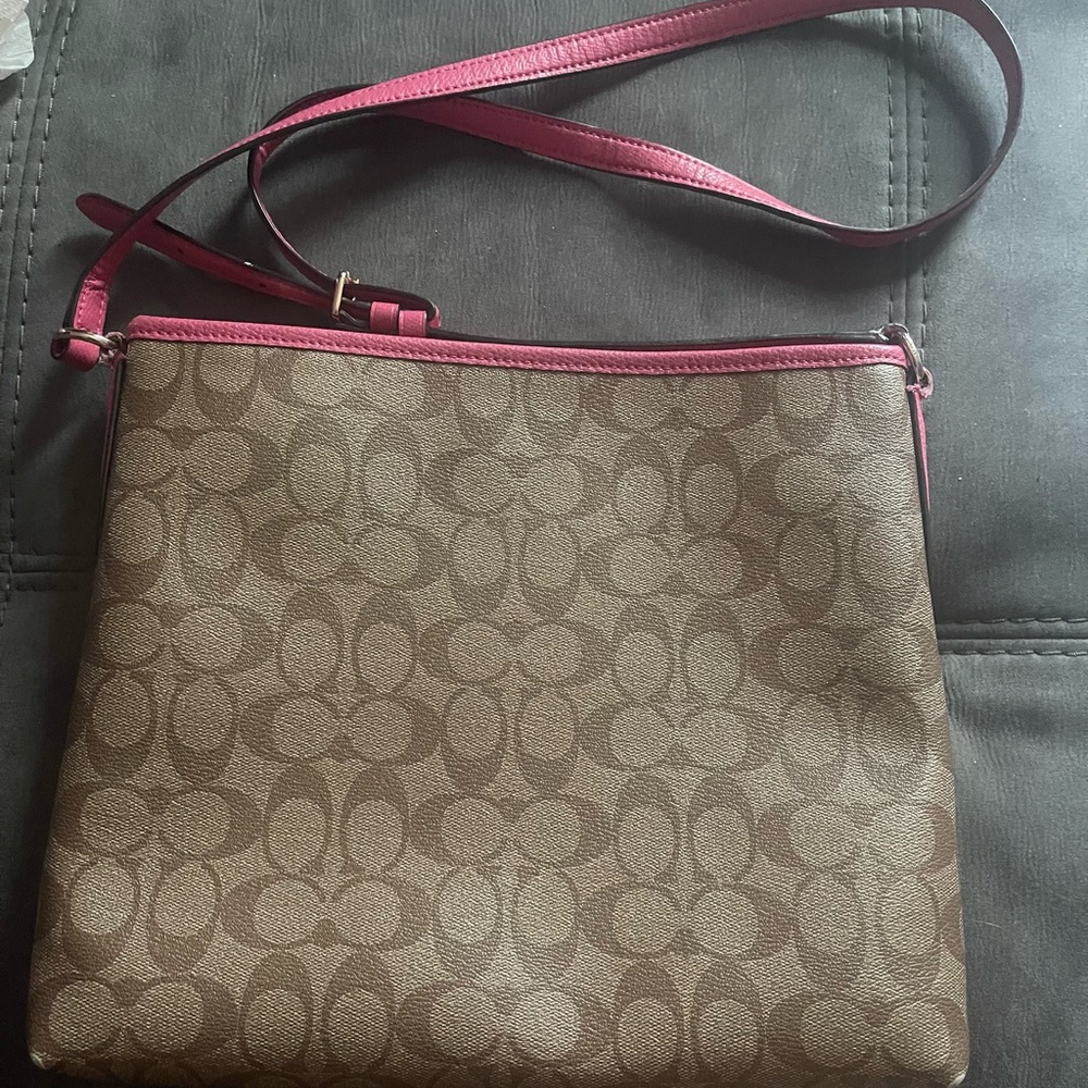 Coach monogram bag